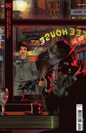 Gotham City: Year One #4 Cover B Variant Tony Harris Cover
