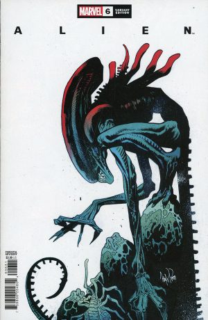 Alien Vol 2 #6 Cover C Variant James Harren Cover