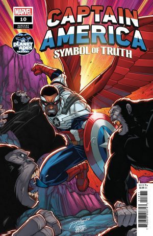 Captain America Symbol Of Truth #10 Cover B Variant Ron Lim Planet Of The Apes Cover