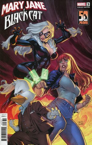 Mary Jane And Black Cat #3 Cover C Variant Carlos Gomez Howard The Duck Cover