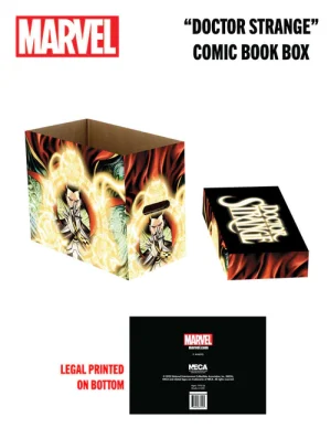 Caja para comics Marvel Graphic Dr. Strange Short Comic Storage Box