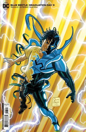 Blue Beetle Graduation Day #3 Cover B Variant Joe Quinones Card Stock Cover