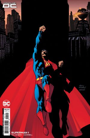 Superman Vol 7 #1 Cover B Variant Andy Kubert Card Stock Cover