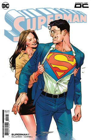Superman Vol 7 #1 Cover K Variant Jorge Jiménez Card Stock Cover