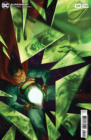 Superman Vol 7 #1 Cover L Variant Sebastian Fiumara Phantom Zone Foil Cover