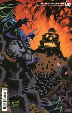 Batman Vs Robin #5 Cover B Variant Kelley Jones Card Stock Cover