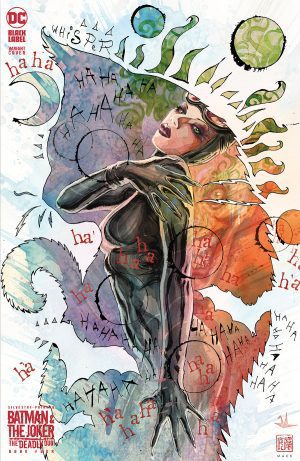 Batman & The Joker: The Deadly Duo #4 Cover C Variant David Mack Catwoman Cover