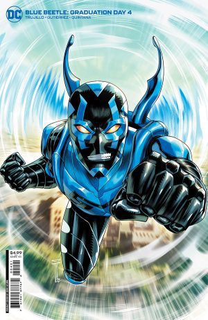 Blue Beetle Graduation Day #4 Cover B Variant Serg Acuna Card Stock Cover