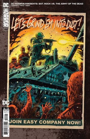 DC Horror Presents Sgt Rock Vs The Army Of The Dead #6 Cover B Variant Francesco Francavilla Card Stock Cover