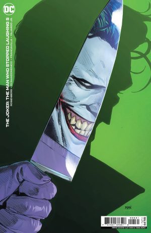 The Joker: The Man Who Stopped Laughing #5 Cover C Variant Clay Mann Cover
