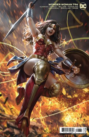 Wonder Woman Vol 5 #796 Cover B Variant Derrick Chew Card Stock Cover