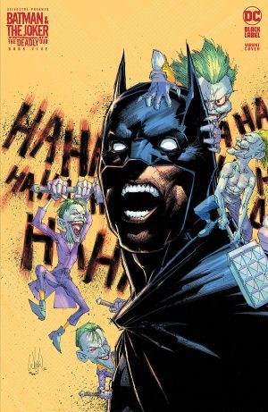 Batman & The Joker: The Deadly Duo #5 Cover B Variant Whilce Portacio Batman Cover
