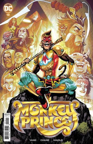 Monkey Prince #12 Cover A Regular Bernard Chang Cover
