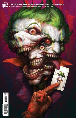 The Joker: The Man Who Stopped Laughing #6 Cover C Variant Kendrick kunkka Lim Cover