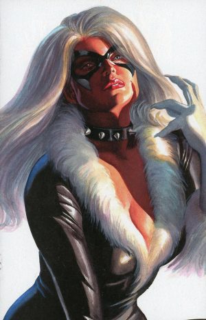 Mary Jane And Black Cat #4 Cover B Variant Alex Ross Timeless Black Cat Virgin Cover