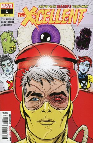 The X-Cellent Vol 2 #1 Cover A Regular Michael Allred Cover