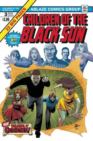 Children Of The Black Sun #3 Cover C Variant Fritz Casas Giant-Size X-Men 1 Parody Cover