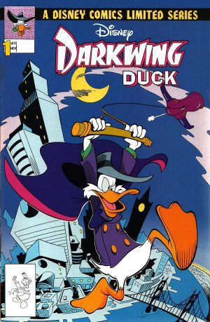 Darkwing Duck #1 Facsimile Edition Cover A Regular John Blair Moore Cover