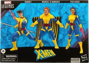 Marvel Legends X-Men 60th Anniversary Gambit-Banshee-Psylocke Box Set