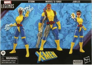 Marvel Legends X-Men 60th Anniversary Storm-Jubilee-Forge Box Set