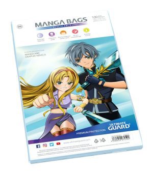 Ultimate Guard Resealable Manga Bags Bolsas con cierre reutilizable de Mangas (100)