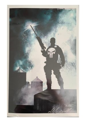 Chicago C2E2 2023 The Punisher Print Signed by Jim Mehsling