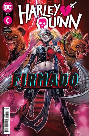 Harley Quinn Vol 4 #26 Cover A Regular Jonboy Meyers Cover Signed by Stephanie Phillips
