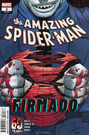 Amazing Spider-Man Vol 6 #3 Cover A Regular John Romita Jr Cover Signed by Zeb Wells