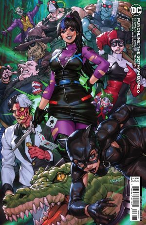 Punchline The Gotham Game #6 Cover B Variant Derrick Chew Card Stock Cover