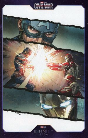 Captain America Cold War Alpha #1 (One Shot) Cover E Variant Steve McNiven Infinity Saga Phase 3 Cover