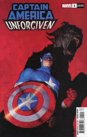 Captain America Unforgiven #1 (One Shot) Cover B Variant EM Gist Cover
