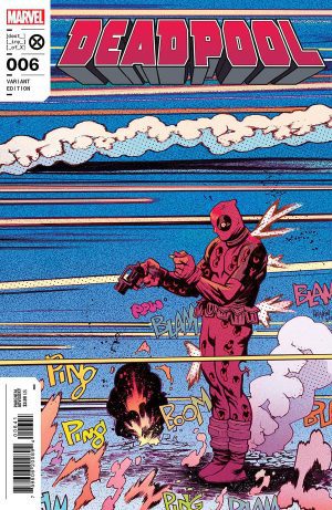 Deadpool Vol 8 #6 Cover C Variant James Harren Cover