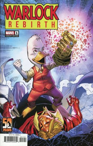 Warlock Rebirth #1 Cover B Variant Ron Lim Howard The Duck Cover