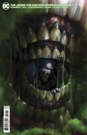 The Joker: The Man Who Stopped Laughing #7 Cover C Variant Francesco Mattina Cover