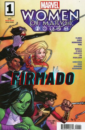 Women Of Marvel (2023) #1 (One Shot) Cover A Regular Erica Durso Cover Signed by Rachelle Rosenberg