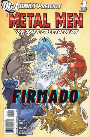 DC Comics Presents The Metal Men #1 Signed by Kevin Maguire