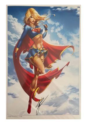 Chicago C2E2 2023 Supergirl Print Signed by Jamie Tyndall