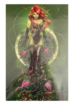 Chicago C2E2 2023 Poison Ivy Print Signed by Jamie Tyndall