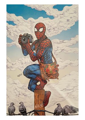 Chicago C2E2 2023 Amazing Spider-Man Print Signed by Maria Wolff