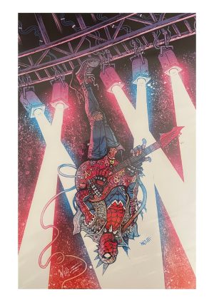 Chicago C2E2 2023 Spider-Punk Print Signed by Maria Wolff