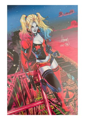 Chicago C2E2 2023 Harley Quinn Print Signed by John Timms