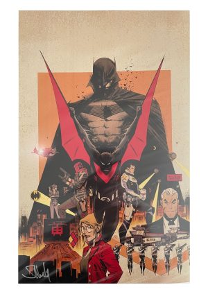 Chicago C2E2 2023 Batman Beyond the White Knight #1 Print Signed by Sean Murphy