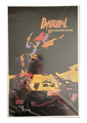 Chicago C2E2 2023 Batman Beyond the White Knight: Batgirl Print Signed by Sean Murphy