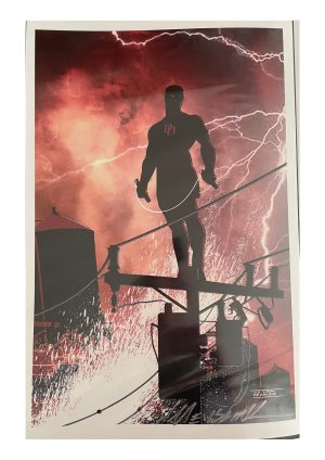 Chicago C2E2 2023 Daredevil Print Signed by Jim Mehsling