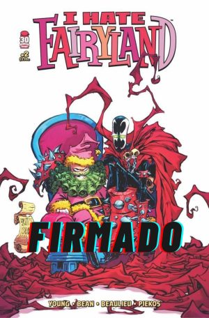 I Hate Fairyland Vol 2 #2 Cover G Variant Skottie Young Spawn Cover Signed by Skottie Young