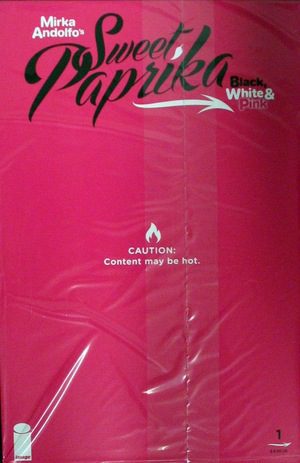 Mirka Andolfo's Sweet Paprika Black White & Pink #1 (One Shot) Cover G Variant Mirka Andolfo Hot Cover With Polybag