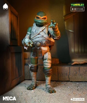 TMNT x Universal Monsters Michelangelo as The Mummy Ultimate Action Figure
