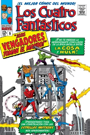 Biblioteca Marvel: Los Cuatro Fantásticos 05