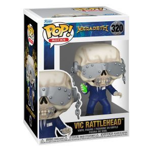 Funko Pop Rocks! Megadeth Vic Rattlehead Vinyl Figure