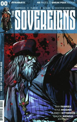 The Sovereigns #0 Cover B Incentive Johnny Desjardins Sneak Peek Variant Cover